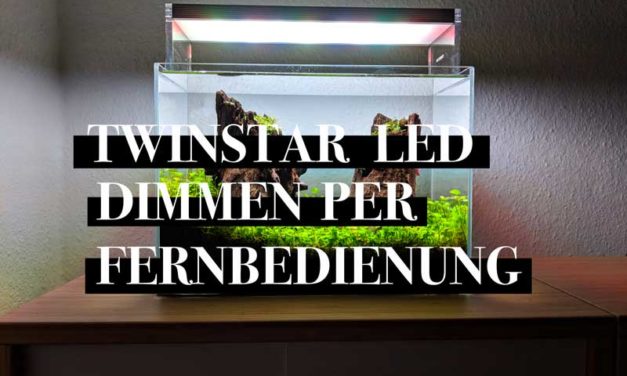 Twinstar LED Beleuchtung dimmen